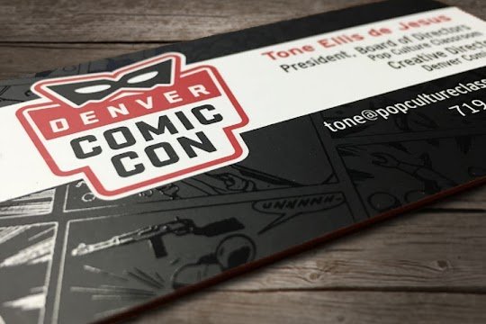Raised Spot UV Business Card