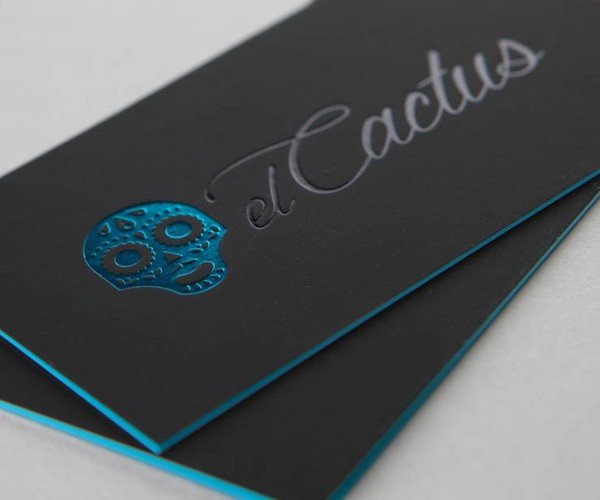 Flat Foil Business Card